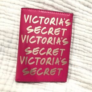 Victoria’s Secret Metallic Monogram Passport Case